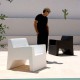 Jut Butaca armchair Vondom black