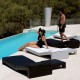 Jut Tumbona sunbathing Vondom black