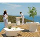 Medium Table planter white Vondom MoMA