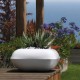 Pillow Macetero Pot Vondom Blanc Mat