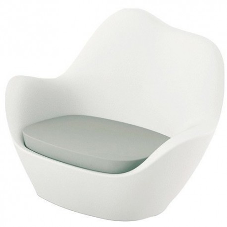 Sillón de sabinas blanca Vondom