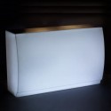 Bar Fiesta Vondom illuminated white 180 cm right