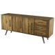 Buffet 3 doors wood and Metal Kusso KosyForm