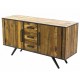 Buffet 2 doors wood and Metal Kusso KosyForm