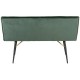 Banc en Velours Vert Roma KosyForm