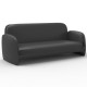 Canapé Sofa Vondom Pezzettina Anthracite Mat