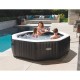 Spa Intex Carbone Bulles et Jets 4 Places Pure Spa