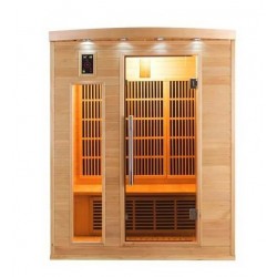 Infrarot-Sauna Apollo Quarz 3 Plätze Frankreich Sauna