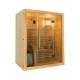 Outdoor-Sauna Gaia Nova 6-Sitzer Holl es mit 8 kW Harvia Herd