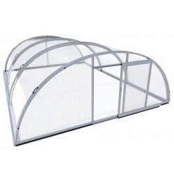 Abri de Piscine en Aluminium et Polycarbonate 394x854x140 Abrilios