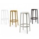 Lot de 4 tabourets hauts Brooklyn Vondom hauteur d'assise 66 blanc