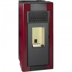 Pellet stove Escalor Canalisable 12Kw Bordeaux Izar