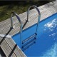 Piscine Bois Ubbink Linea 350x650 H150 Liner Bleu