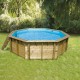 Piscine Bois Ubbink Océa 430 H120cm Liner bleu