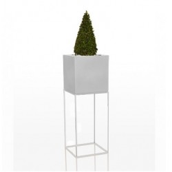 POT Jardinière vela cubo H100 VONDOM bronzo