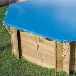 Cubierta de seguridad para piscinas Ubbink 300x555 NF P 90-308