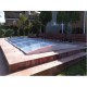 Abri de Piscine plat Abrisol Tapia Amovible 1060x440