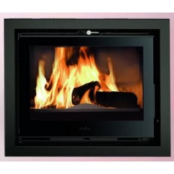 Insert à Bois Ferlux Kalio en Fonte avec Turbo 16 kW verre cristal