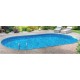 Piscine Ovale Ibiza Azuro 800x416 H150 avec Filtre à Sable