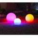 Lot de 3 Lampes Boule Lumineuse Flottante LED Ubbink