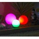 Lot de 3 Lampes Boule Lumineuse Flottante LED Ubbink