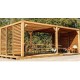 Pergola en bois Habrita 614x341 avec Ventelles mobiles sur Toit et 2 côtés