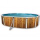 Above ground pool TOI Veta oval 550x366xH120 with complete kit