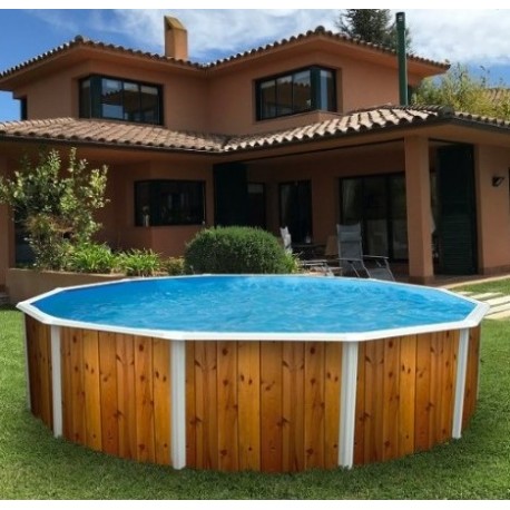 Above ground pool TOI Veta oval 550x366xH120 with complete kit