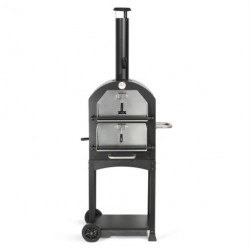 Livoo Black Metal Forno de pizza de madeira