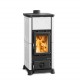 Wood stove Nordica Extraflame Emiliana 6.5kW burgundy