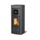 Houtkachel met oven Nordica Extraflame Ester Evo 9.5kW natuursteen