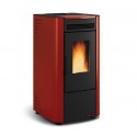 Belüfteter Pelletofen La Nordica Extraflame Ketty Evo 2.0 7kW Bordeaux