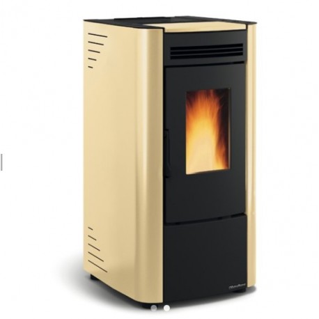 Ventilated pellet stove La Nordica Extraflame Ketty Evo 2.0 7kW Beige