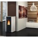 Ventilated pellet stove La Nordica Extraflame Ketty Evo 2.0 7kW Beige