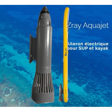 Aquajet Zray Elektrische Finne für SUP und Kajak