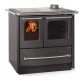 Cuisinière à bois Nordica Extraflame Sovrana Easy 2.0 9kW noir