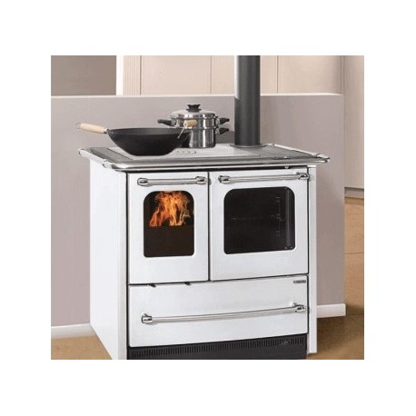 Houtkachel Nordica Extraflame Sovrana Easy Evo 2.0 9kW Wit