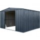 Habrita Metal Garden Shed 313x297xh198 with Sliding Door