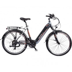 Bicicleta eléctrica urbana MTF grande 2.4 26 pulgadas 522Wh 36V / 14.5Ah cuadro 19'