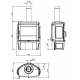 La Nordica Extraflame Tahiti EPS 9kW Cast Iron Wood-Burning Stove