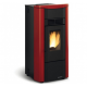 Extraflame Giusy Evo 2.0 7kW Estufa de Pellets Ventilada Borgoña