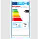 Extraflame Giusy Evo 2.0 7kW fogão a pellets ventilado Borgonha