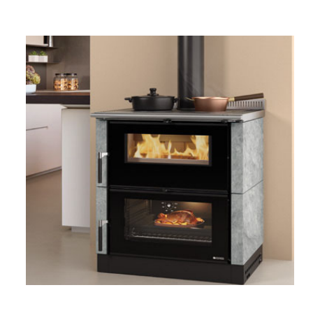 Wood-burning stove La Nordica Verona XXL Petra 7kW natural stone