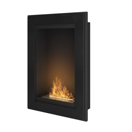 SIMPLEfire Frame 550 Chimenea de Bioetanol Negro con 1 Ventana