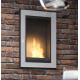 SIMPLEfire Frame 550 Schwarzer Bioethanol-Kamin mit 1 Fenster