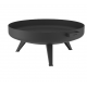 Misa 700 Steel Fire Bowl black Infire