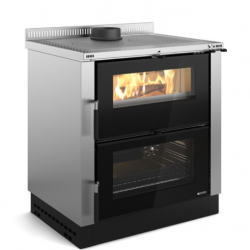 Wood burning stove La Nordica Verona XXL Stainless Steel 7kW