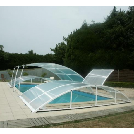 Low Pool Enclosure Lanzarote Removable Shelter 6.3x4.7m