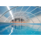 Low Pool Enclosure Lanzarote Removable Enclosure 10.8x4.7m