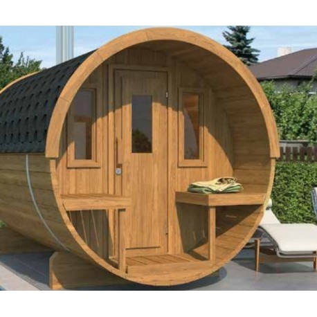 Sauna d’extérieur Barel 280 Thermowood 2 à 6 personnes VerySpas